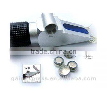 Salinity Refractometer With Built-in LED Light Aquarium 0~10% ATC photo-3