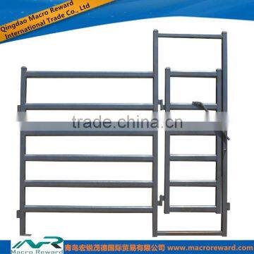 AS/NZS Steel Cattle Panel Oval Rail Personel Access Panel for Livestock Farm