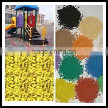 colorful epdm powder for sports court