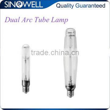 China Top 3 Manufacturer Hydroponics Grow Bulb 1000w MH HPS Dual Arc Tube Lamp