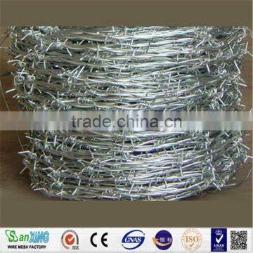 Anping Export 2 Strand Barbed Wire Hot Dipped Galvanized Barb Wire photo-3