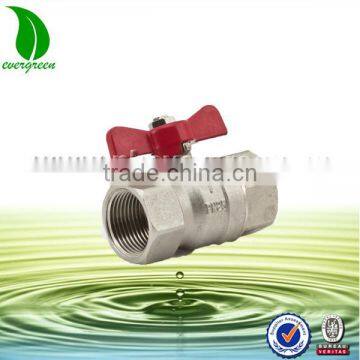 Female forged full-port brass ball valve with T type handle