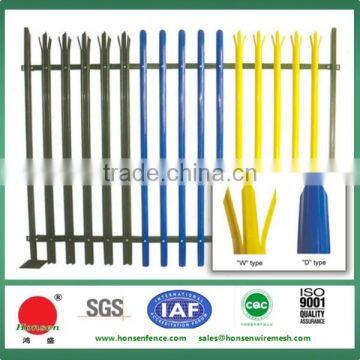 China Anping Export Steel Palisade Fencing