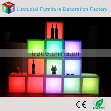 Modern New Bar Furniture Led Lighted Bar Shelf Used for Display Wine photo-3