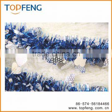 Christmas Tinsel With Heart Shape/stage Decoration for Festival/ornament Christmas photo-4