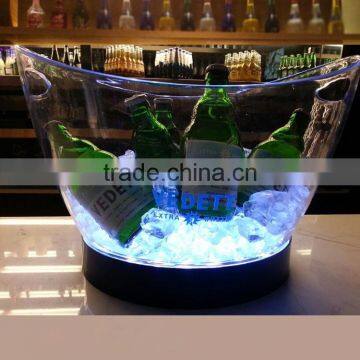 High Quality Chinese Factory Customized Logo of Beer Acrylic Ice Bucket photo-5