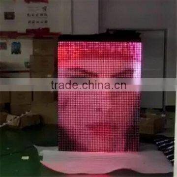 2015 China Xxx Photos Freproof Curtain Video Led Display