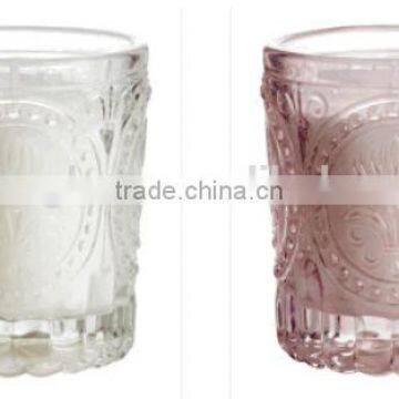 Super Quality Candle Holder With Flower Print photo-3