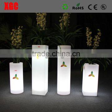 Wedding Pillars With White Colored Led Column GD211 photo-2