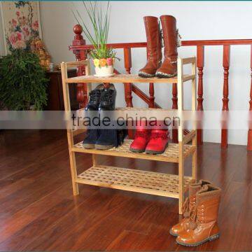 2016 Good selling walnut wood shoe rack