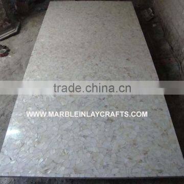 Mother Of Pearl Bathroom Wall and Flooring Slab