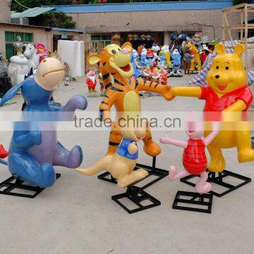 Fiberglass tight cartoon figurine