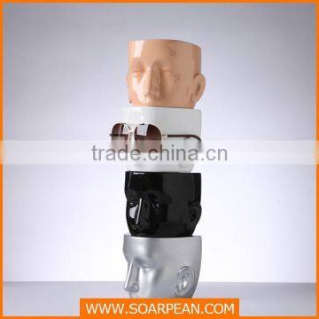 Fiberglass High Glossy Head Mannequin For Glassed Display photo-4