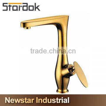 Star.aok Antique Design for Simple Life Style Gold Kitchen Faucet upc Flexible Hose for Kitchen Faucet Taps Imported from China