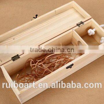 Wooden Wine Box With Handle photo-2