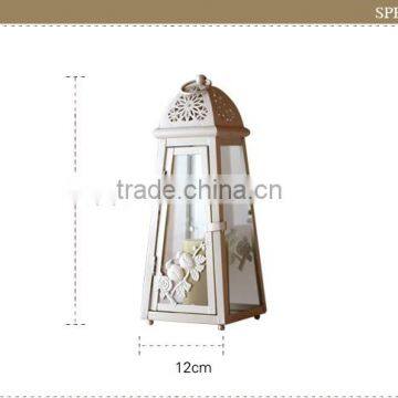 Modern Simple Creative Sit Hanging Iron Candle Holder Ornaments Bird Candlestick Lighthouse Wedding Birthday Gift photo-3