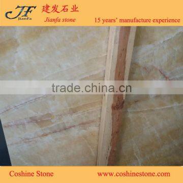 Chinese cheap onyx marble Yellow onyx marble