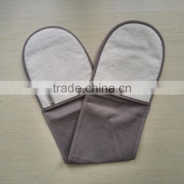 Double Oven Mitt Oven Glove BBQ Glove Potholder For Teflon Fabric