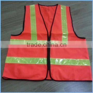 Roadway Warning Reflective Safety Vest for Road Maintenance Workers photo-3