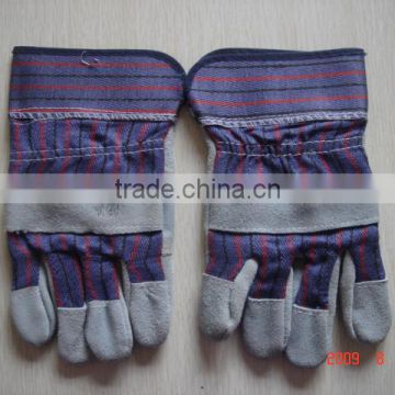 Safety Gloves,cow split leather work glove,leather welding gloves