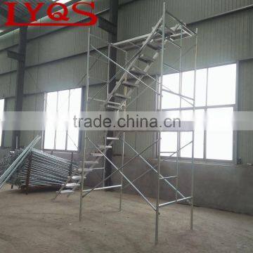 Frame Scaffolding Ladder Frame Scaffold With Caster Wheel Walkboard in Scaffolding photo-6