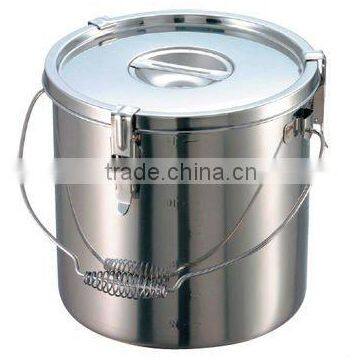 SUS304 Stainless steel Stock pot with Silicone Lock Cookware