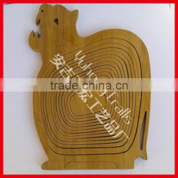 Chinese Traditional Handmande Bamboo Basket photo-3