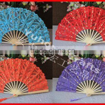 Best wedding gift lace fan