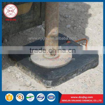 China supplier pe virgin material crane foot mat