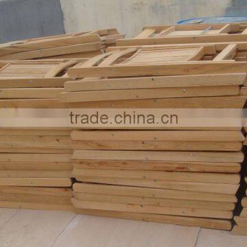 Lowest Price Wood Folding Slat Chairs for Sale photo-3