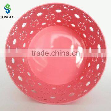 2016 New Plastic pp Circular Fruit Tray With Sunflower photo-5