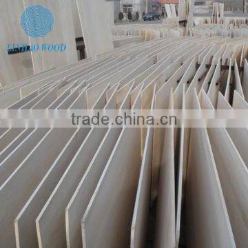 Paulownia wood with trim board