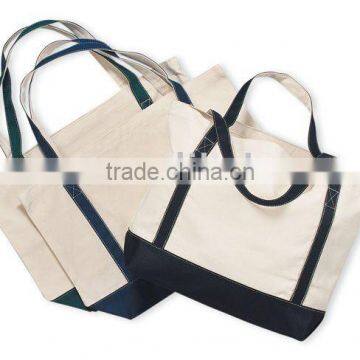 canvas shoulder shopping bag for ladies