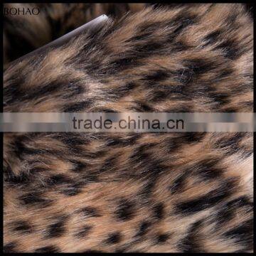 2017 New Fashion Thick Leopard Fake Fur Coat Women