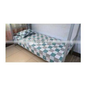 Plain Best Selling Twin White Bed Sheet for College Student photo-4