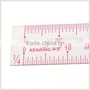 Kearing High Quality Garment Scale Rulers 1/4, 1/5,sanwich Line Flexible Plastic Ruler #8502 photo-5