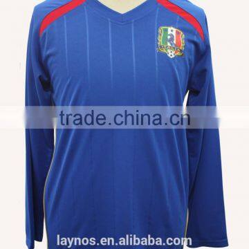 Factory Price Good Quality Long Sleeve Club Team Soccer Jersey photo-2