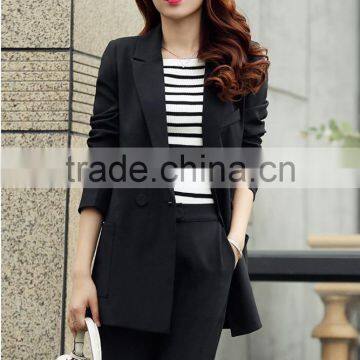Fashion Ladies Office Suits Custom Women Suit WMS02 photo-3