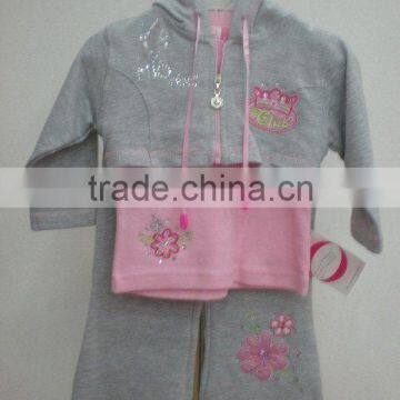 FASHIONABLE CUTE DESIGN GIRLS 3PCS CLOTHING SET