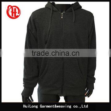 Customized popular winter thick fleece jacket for men