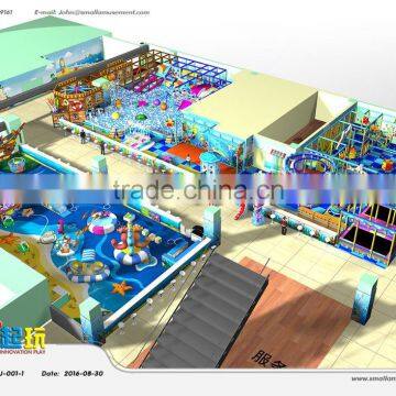 Professional Manufacturer of Ocean Themed Indoor Playground Equipment