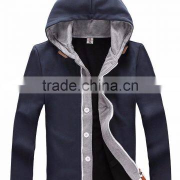 China factory Thick winter men cheap 100% polyester blank hoodies