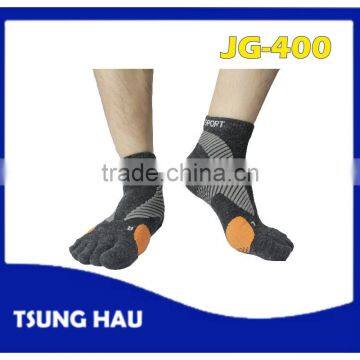 Color Running Wool Five Toe Socks