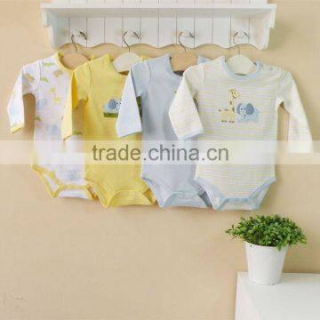 baby clothes cotton embroider long sleeve bodysuit