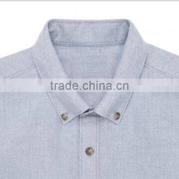 Provide OEM Service Bulk Customize Denim Stripe Shirt photo-4