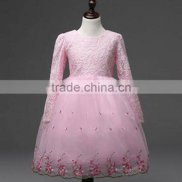 F0013#baby Girl Party Dress Children Frocks Designs Fashion Kids Party Lace Dress photo-2