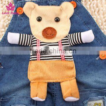 New Design Kids Summer Clothing Children Denim Short Overalls Baby Fashion Strap Jeans Pants photo-2