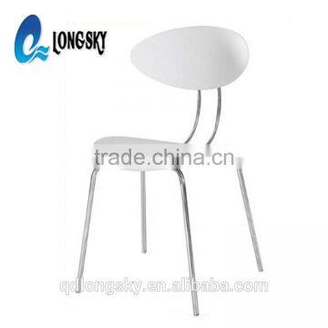 LS-4023 High Quatlity Elegant Modern Designer Plastic Dining Chair Stackable pp Chair Price photo-5
