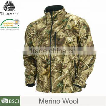 Merino Wool Woodland Jungle Hunting Camouflage Clothing photo-5