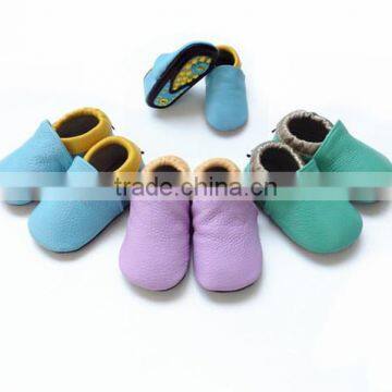 3 colors mixed infant toddler baby soft rubber sole walking shoes